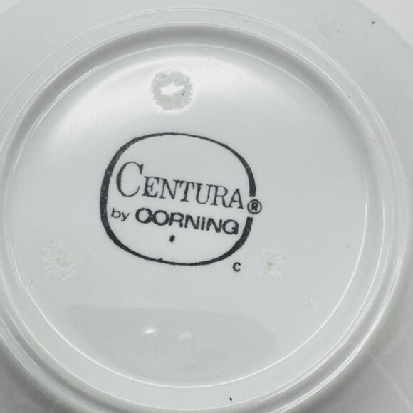 Centura by Corning Spice Of Life Coffee Cup Saucer Set Tea Vintage 8 oz 6" Plate - Picture 5 of 7